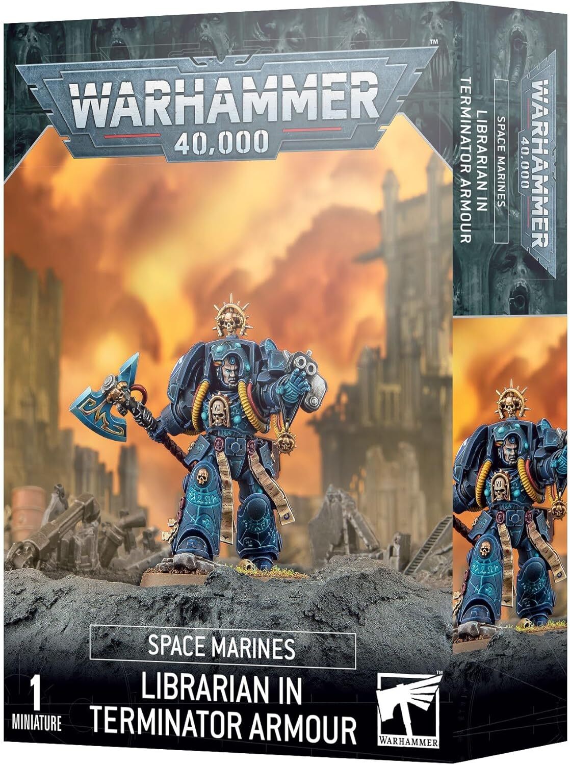 Warhammer 40,000: Space Marines Librarian in Terminator Armour