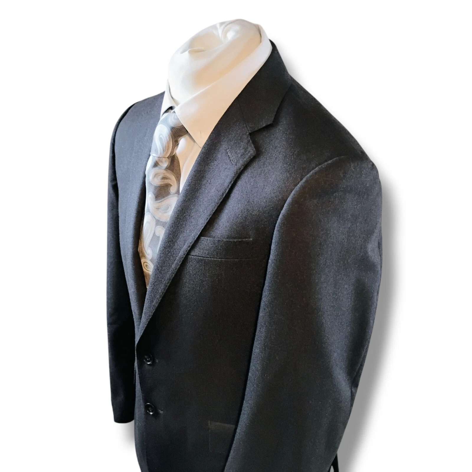 J Crew Ludlo Mens Blazer Jacket Size 40S Brown Super 120s Wool Slim Fit 2 Button