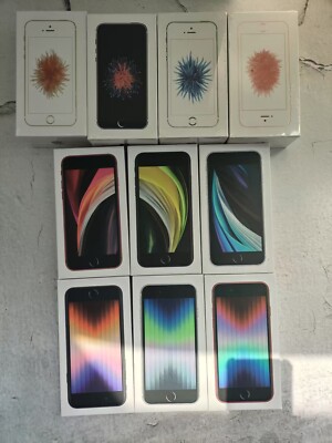 A+++ Apple iPhone SE 1st 2nd 3rd Gen 16/32/64/128/256GB Unlocked