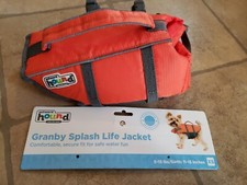 Outward Hound Granby Splash Life Jacket XS, 5-15 lbs., Girth 11-15 inches New