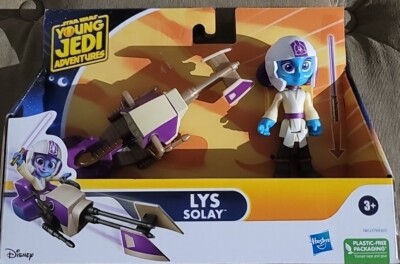 Star Wars Lys Solay Figure & Speeder Bike, Star Wars Toys, Preschool Toys
