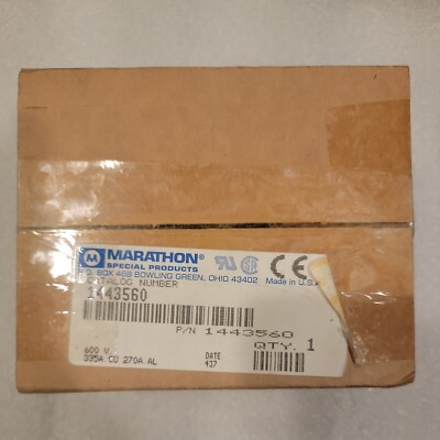 1pcs- Marathon 1443560 Power Block 335 Amp 600V 