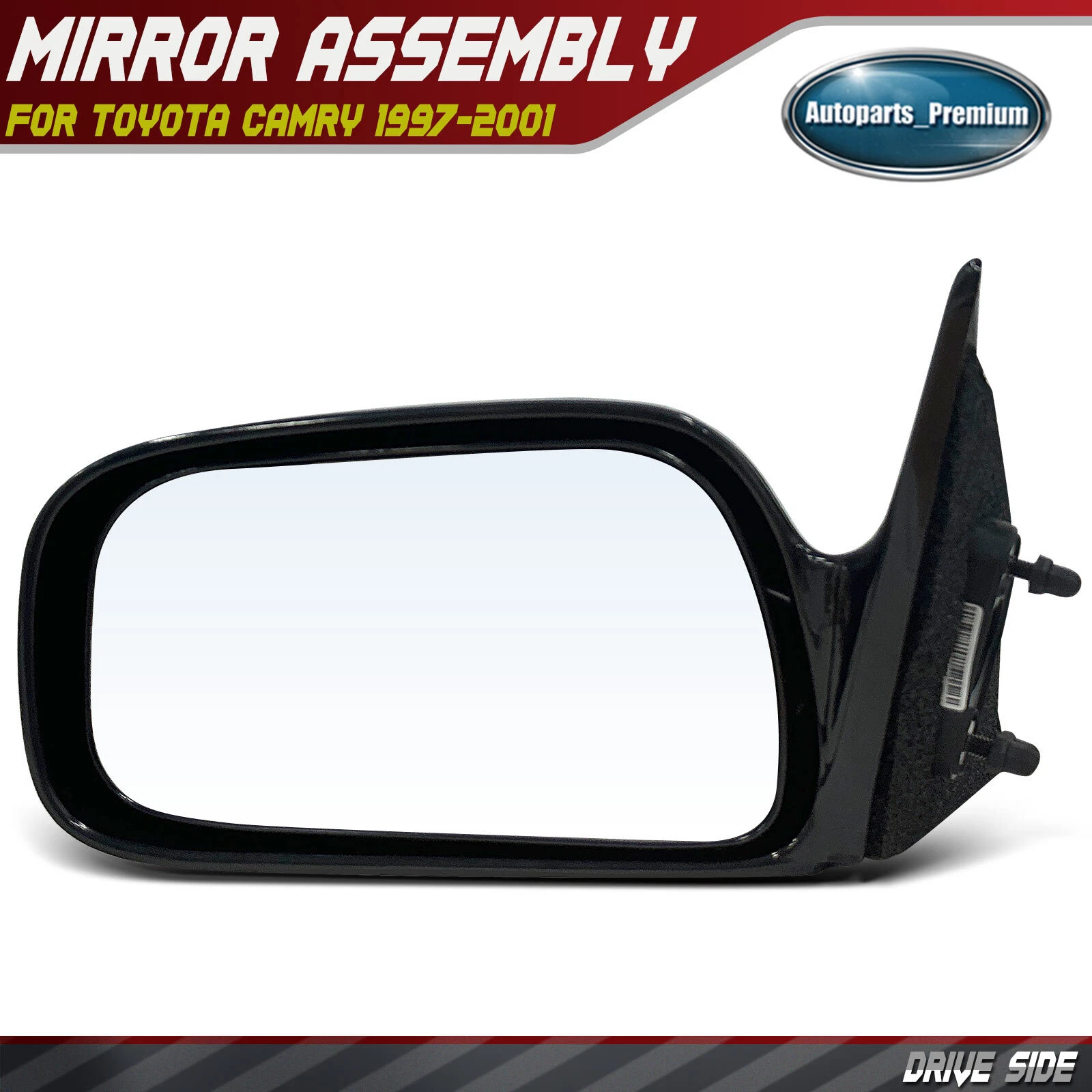 Driver Left LH Side Black Power Mirror for Toyota Camry 1997-2001 Japan Built