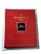 1988 Oldsmobile Sales Brochure Catalog - Cutlass Ciera Supreme Calais Firenza