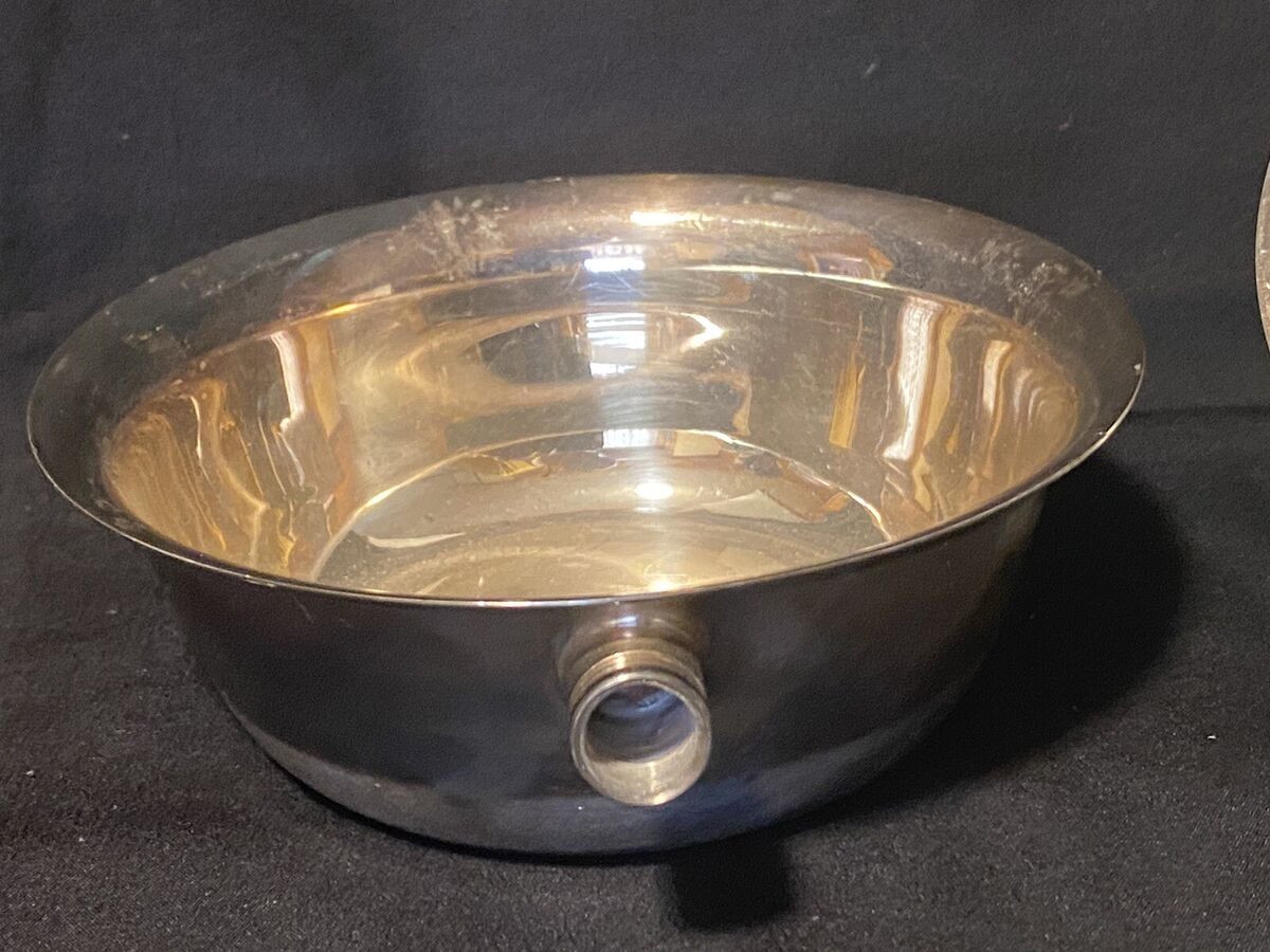 The Sheffield Silver Co Made in USA ECP Small Pot With Lid The Sheffield Silver Co Made in USA ECP Small Pot With Lid