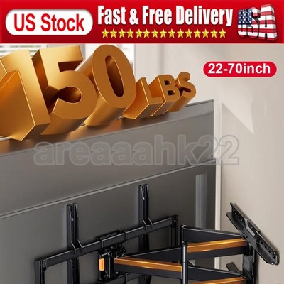 TV Wall Bracket Mount Swivel for Samsung LG Toshiba 32 40 50 55 65 70 Inch Tilt