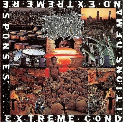 Brutal Truth - Extreme Conditions Demand Extreme Responses [New CD] Digipack Pac