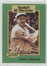 1987 Hygrade Baseball's All-Time Greats Ernie Lombardi HOF 1z4