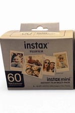 Fujifilm Instax Mini Film 60 Exposures Pack Instant Camera Film NEW