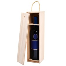 HoaaiGo Scatola in Legno per Vino Confezione Regalo Cassette Legno Imba