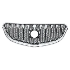 Front Upper Grill Grille Chrome Black For Buick Enclave 2013 2014-2016 2017