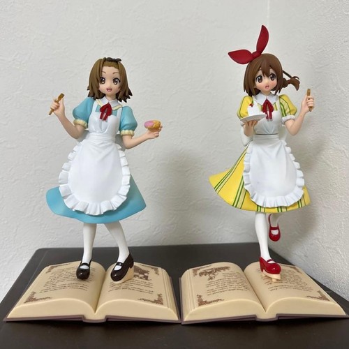 K-On Figures Set Yui Hirasawa Ritsu Tainaka Collectible Anime Japan Authentic - Picture 1 of 5