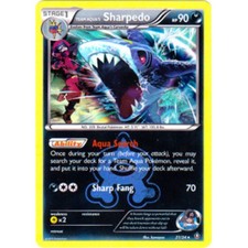 Team Aqua's Sharpedo - 21/34 - Holo Rare (Near Mint) Double Crisis - Darkness Po