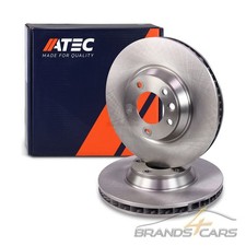 ATEC 2x BREMSSCHEIBE Ø350 BELÜFTET VORNE FÜR AUDI Q7 PORSCHE CAYENNE VW TOUAREG