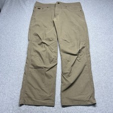 Kuhl Revolvr Driftwood Pants Mens 36x30 Stretch Hiking Brown