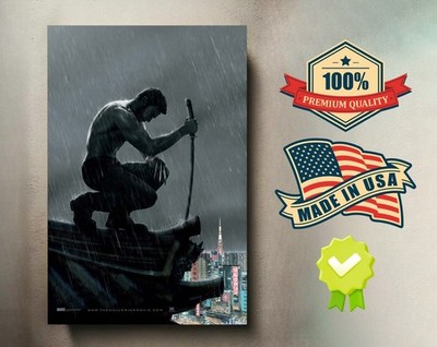The Wolverine (2013) 8x12 Metal Movie Poster   