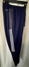 Adidas Primegreen Aeroready Women s Sweatpants Blue Three Stripes Size 1X