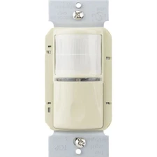 WATT STOPPER CS-50-A PIR WALL SWITCH OCCUPANCY SENSOR, 120V, 600W, ALMOND