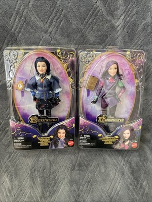 Disney Descendants Mal & Evie 11  Doll Set Isle of the Lost (10th Anniversary)