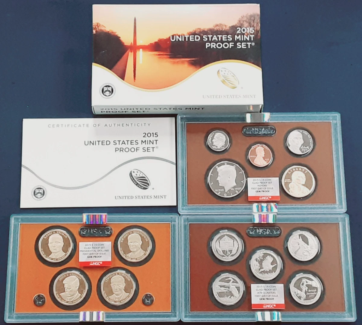 Uncirculated 2015 US Coin Proof Sets for sale | eBay