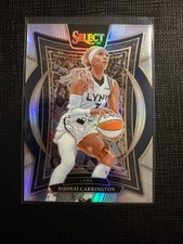 2025 Panini Select WNBA #68 DiJonai Carrington Silver Prizms