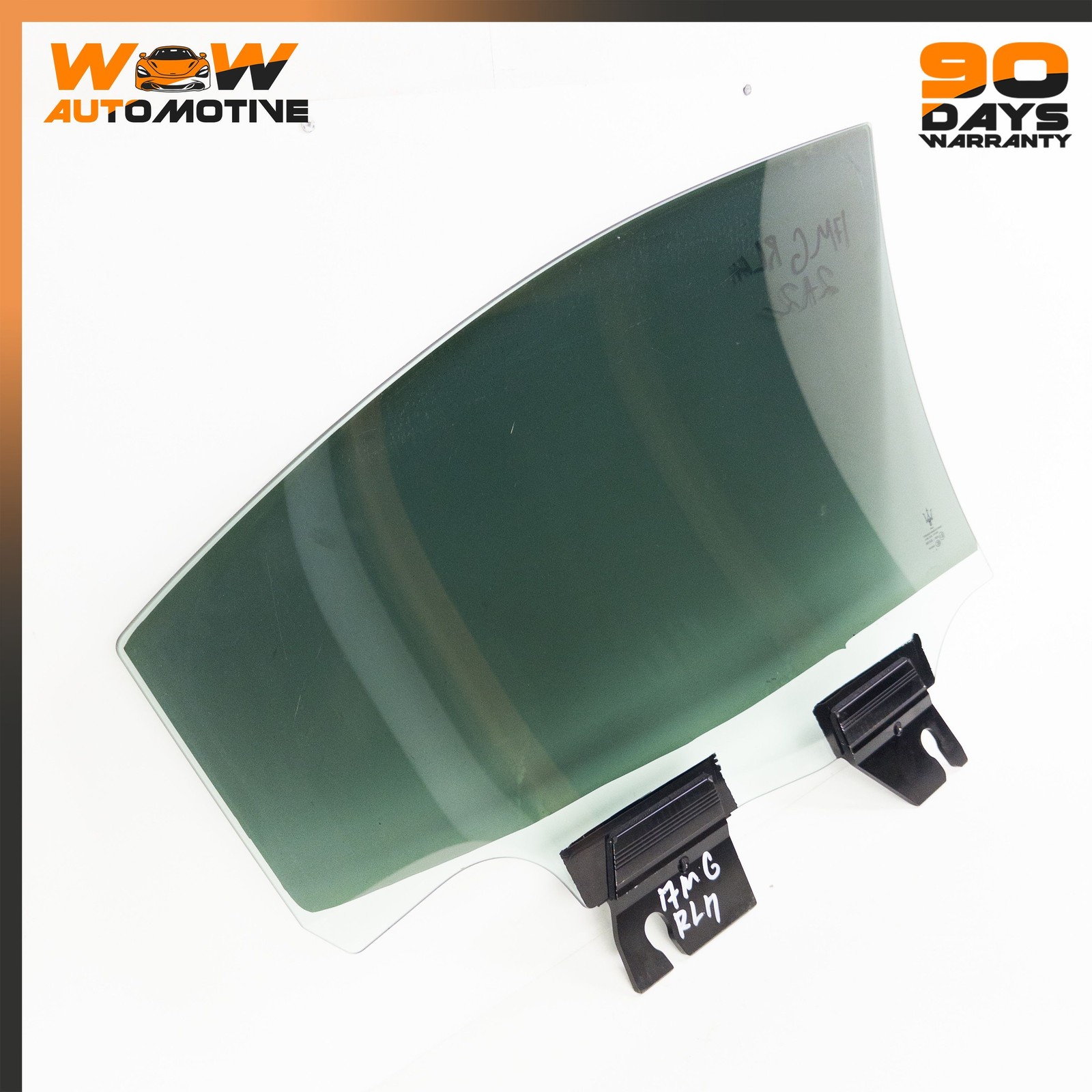 14-19 MASERATI GHIBLI REAR LEFT DRIVER SIDE DOOR WINDOW AUTO GLASS OEM