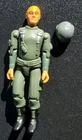 GI Joe Hawk 3.75" Action Figure 1982 Straight Arm Helmet ARAH Vintage O-Ring