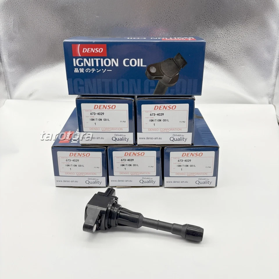 6* DENSO Ignition Coils 22448-JA10C UF550 for 3.5L Nissan Maxima Murano Infiniti Foto 2 de 4