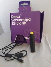Roku Streaming Stick 4K (3820X2) – Powers On – No Remote – Boxed