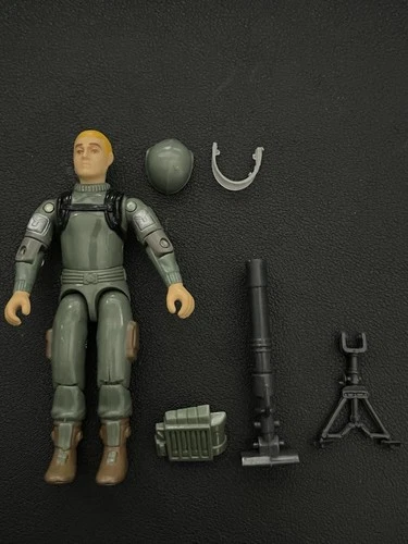 gi joe lot figure 1983 Short Fuze Swivel Arm 100% complete Mint No Damage