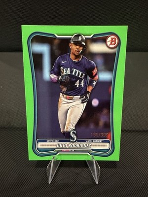 2026 Bowman Julio Rodriguez Lime Green  /399 Seattle Mariners