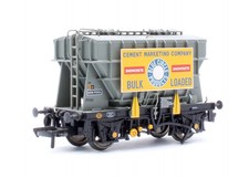 BACHMANN 'OO' GAUGE 38-271 PRESFLO 22T CEMENT MARKETING COMPANY CEMENT WAGON