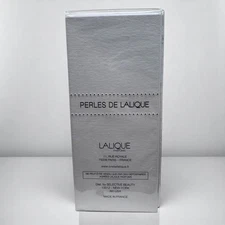 Vtg Perfume READ Lalique Perles Eau De Perfum Natural Spray 100 ml