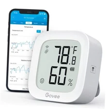  WiFi Thermometer Hygrometer H503, Indoor Bluetooth Temperature Humidity 1