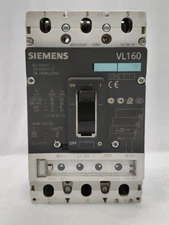 SIEMENS VL160 3POLE 63A 55KA MOLDED CASE CIRCUIT BREAKER MCCB FAST SHIPPING