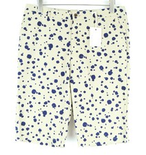 Gant Hombre Marrón Shorts de Algodón 52 Estampado a Topos Ligero Verano Ropa
