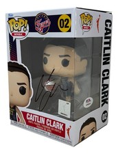 Caitlin Clark Signed Indiana Fever Funko Pop #02 PSA/DNA Hologram