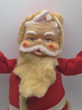 Vintage Rubber Santa for sale | eBay