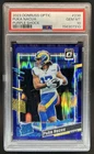 2023 Donruss Optic Puka Nacua Purple Shock Prizm RC Rated Rookie #238 PSA 10