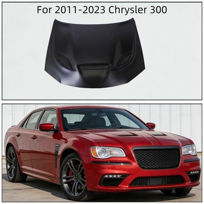 For 2011-2023 Chrysler 300 Hellcat Type Aluminum Hood Direct Fit