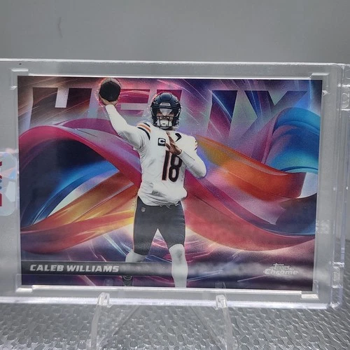 2025 Topps Chrome Caleb Williams Base (RAW)