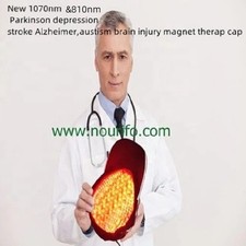 Transcranial Brain Stimulation 810nm NIR Light Thearpy Helmet Stroke Autism