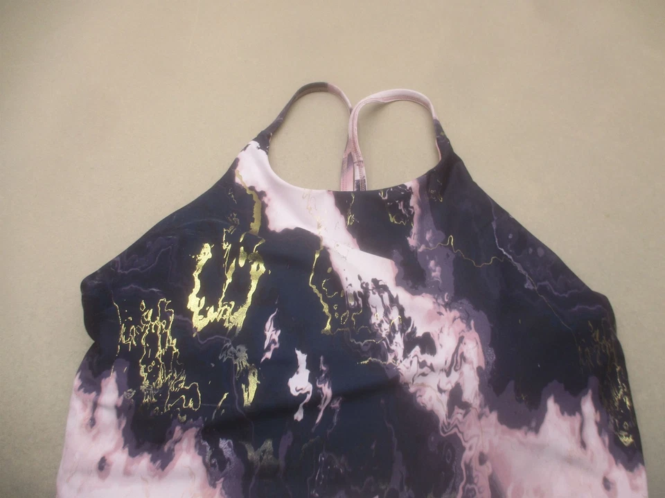 Old Navy Size L Women Multicolor Powersoft Lined Wireless Pull On Sports Bra 10S - Image 2 of 4