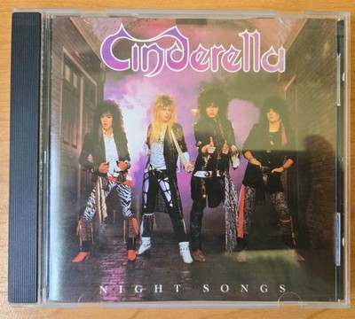 Night Songs by Cinderella (CD, 1990)