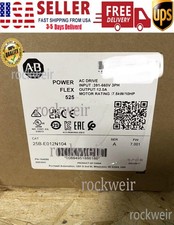 New Factory Sealed AllenBradley 25B-E012N104 10HP FW 6001 POWERFLEX 525 AC DRIVE