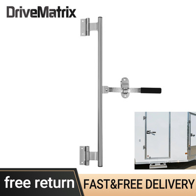 Trailer Side Door Cam Bar Lock Assembly 36'' Hinged Zinc Steel