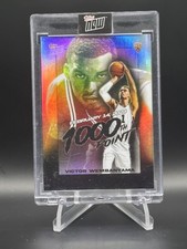 VICTOR WEMBANYAMA 2023-24 Topps NOW 1000th Point #VW-1 RC Rookie Spurs PR:33120