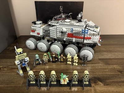BRICKZ Star Wars Clone Turbo Tank 75151 With Corrected Minifigures & 1 Lego B2