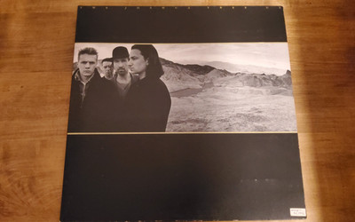 U2 - THE JOSHUA TREE LP 1987 GERMANY ORIGINAL ISLAND 208 219 A1/B1 + INSERT