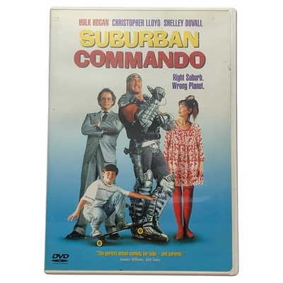 Suburban Commando (DVD, 1991) w/Insert Hulk Hogan